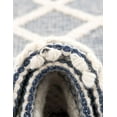 thumbnail image 5 of Jill Zarin Dorset Collection Area Rug - Dorset (2' x 8' Runner Blueberry/Ivory), 5 of 6