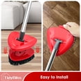 thumbnail image 3 of TidyBliss Scrub Brush Attachments 2 PCS for EasyWring 1 Tank Spin Mop System, 3 of 8