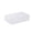 D, variant on Bcylexb Clear Pencil Case Box Storage Container for Organizing with Snap Lid, Big Capacity Stackable Plastic Pen Pouch for Student Office Art Supplies