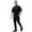 Black, variant on ZHOGXU Summer Oversized Short Sleeve Sports And Fitness Men's T Shirts Loose Fit Workout And Basketball Training Work Wear