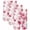 Pink, variant on Purple Flowers Kitchen Towels Set of 3, Spring Blooms Botanicals Watercolor Floral Absorbent Dish Towels for Kitchen, Microfiber Hand Towel, Quick Drying Tea Towel for Cleaning Decorative Dishcloths