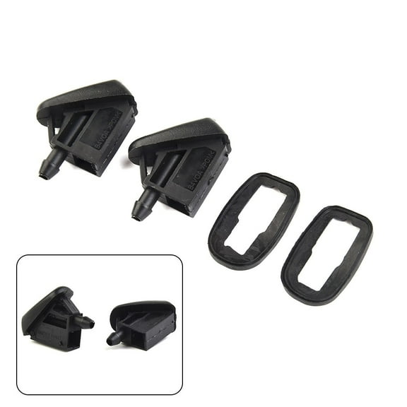 2Pcs Front Windscreen Wiper Washer Nozzle Jet Spray For Ford Focus Mondeo
