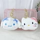 thumbnail image 4 of Llavero Kawaii Sanrio japonés lindo Kulomi de felpa, llavero de moda, Mini bolsa de almacenamiento, llavero, adornos, colgante, regalos para niñas, 4 of 4