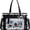 Black, variant on Ita Crossbody Tote Bag, Pin Display Bag with Insert, Cute Messenger Bag, Kawaii Ruffle Ita Bag, Y2k Aesthetic Trendy Shoulder Bags