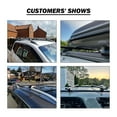 thumbnail image 7 of COWVIE 48'' Roof Rack Cross Bars, Adjustable Aluminum Cargo Bars Fits Most Existing Raised Side Rails with Gap, 7 of 7