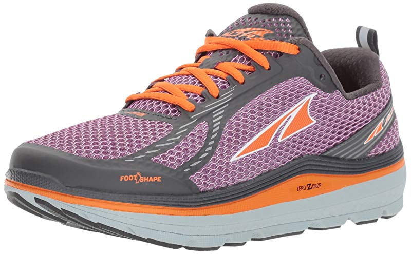 Altra Women's Paradigm 3 Road Running Shoe, Purple/Orange, 7 B US ...