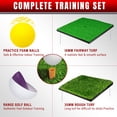 thumbnail image 4 of Juego de redes de golf DuraRange Ultimate con alfombrillas y pelotas, 4 of 9