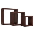 thumbnail image 2 of kieragrace KG Modern  Cubbi Floating Wall Shelves Espresso Engineered Wood, 2 of 6