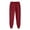 Wine, variant on Viikei Womens Fall Fashion 2025 Women Casual Color Pockets Buttons Elastic Waist Comfortable Straight Pants