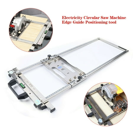 

Electricity Circular Saw Trimmer Machine Edge Guide Positioning Cutting board Marble Machine Portable Saw Bottom Board Multi-function Wood Modified Positioning Frame Tool
