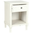 thumbnail image 2 of SAFAVIEH Rosaleen Solid Casual Storage Side Table, White, 2 of 5