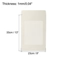 thumbnail image 2 of Unique Bargains A4 Clear Single Sided Mailing Photos Full Face Window Envelopes, White 10 Pack, 2 of 5