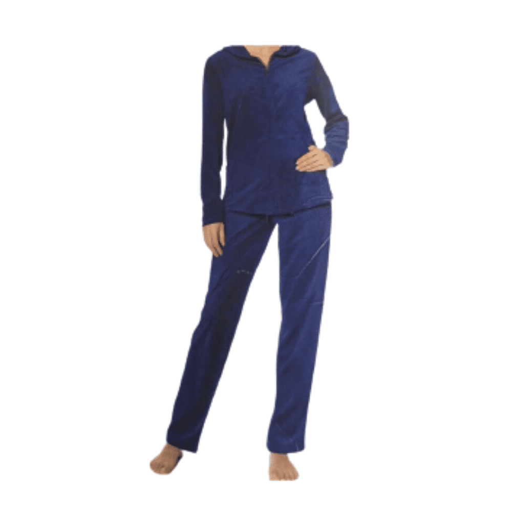 Hue velour women's hoodie set sales