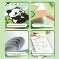 thumbnail image 5 of High Quality School Office Capybara Test Paper Storage Organizer Paintings Collection Book Panda Storage Booklet Archives Bag File Bag A4 File Folder GREEN 60PAGES, 5 of 8