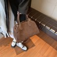 thumbnail image 4 of Bolso Mano para Mujer Vintage Correa Ajustable Diario Gamuza, 4 of 9
