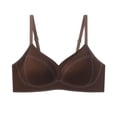 thumbnail image 1 of Full Coverage Wireless T Shirt Bra for Everyday Comfort and Support Seamless Design for Large, 1 of 4