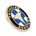 thumbnail image 2 of PinMart's Gold Plated Physician Assistant PA Medical Enamel Lapel Pin, 2 of 3