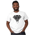 thumbnail image 4 of Diamond Dripping Fashionable Girly Men's Graphic T Shirt Tees Brisco Brands X, 4 of 4