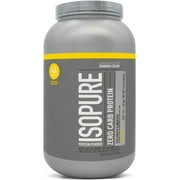Nature'S Best Isopure Banana Cream (Zero Carb), 3-Pound Tub