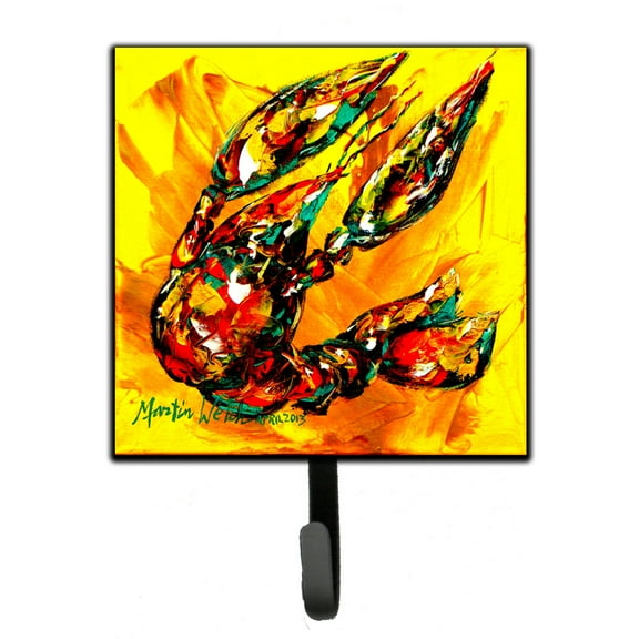 Carolines Treasures MW1020SH4 Crawfish Crawfish on the Move Leash or Key Holder 7Hx4.25W multicolor