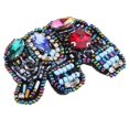 thumbnail image 1 of Parche de costura de elefante animal BLESIY Cristal de Imitación para Coser Ropa Decoración de Bricolaje 6,5 x 5 cm, 1 of 8