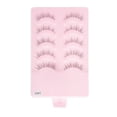 thumbnail image 1 of Unique Bargains 5 Pair Natural False Eyelashes for Makeup Black LK03, 1 of 4