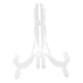 thumbnail image 1 of Domqga Round Clock Stands Acrylic Certificate Display Bracket Rack Home Ornament For Photo Album,Acrylic Display Rack, 1 of 8