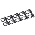 thumbnail image 3 of Tiedown Anchors,  Mount D Ring Multifunction Zinc Plated Antirust Solid  For Safe Secure Hauling Black,Silver, 3 of 8