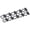 Black, variant on 10Sets Tie Down Anchors Multifunction High Strength Surface Mount D Ring for Safe Secure Hauling Silver