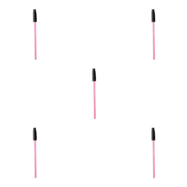 Minnieouse 50 unidades de aplicador de máscara de una sola vez, brochas de maquillaje desechables, suministros para el cuidado de los ojos, Type2 NO2