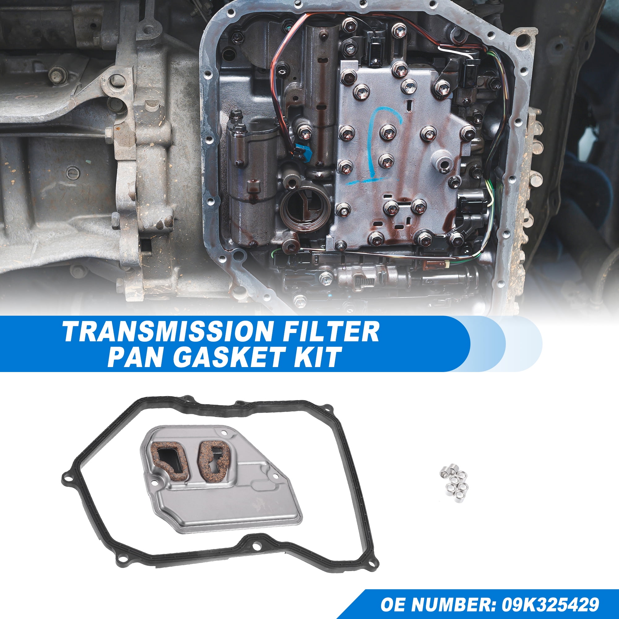 Automatic Transmission Filter Kit Fit for Volkswagen Transporter 2003-2009 No.09K325429 - Pack of 2