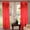 Red, variant on Velvet Embossed Victorian Damask Curtain Panel 54 Inch Wide