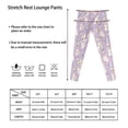 thumbnail image 6 of COEQINE Girls Yoga Leggings High Waist Sport Cute Yoga Pants Buttery Soft Stretch Running Leggings for 12-13 Years Kids Girls for Easter Day, Easter Bunny Dot Egg Purple, 6 of 7