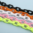 thumbnail image 4 of Punk Chunky Cuban Link Chian Waist Chain Belt Hiphop Metal Body Chain Trousers Jewelry for Women Teens Men (Pink), 4 of 5