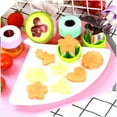 thumbnail image 4 of Yucurem 8PCS Mini Vegetable Cutter Shapes Set, Stainless Steel Biscuit Cutters Fruit Cookie Stamps Mold for Kids Baking and Food Supplement Tool Accessories Crafts for Kitchen, 4 of 6