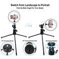thumbnail image 3 of LED Ring Light 10" w/Mount Kit & Stand For Camera Phone Selfie Video Live Stream, 3 of 10