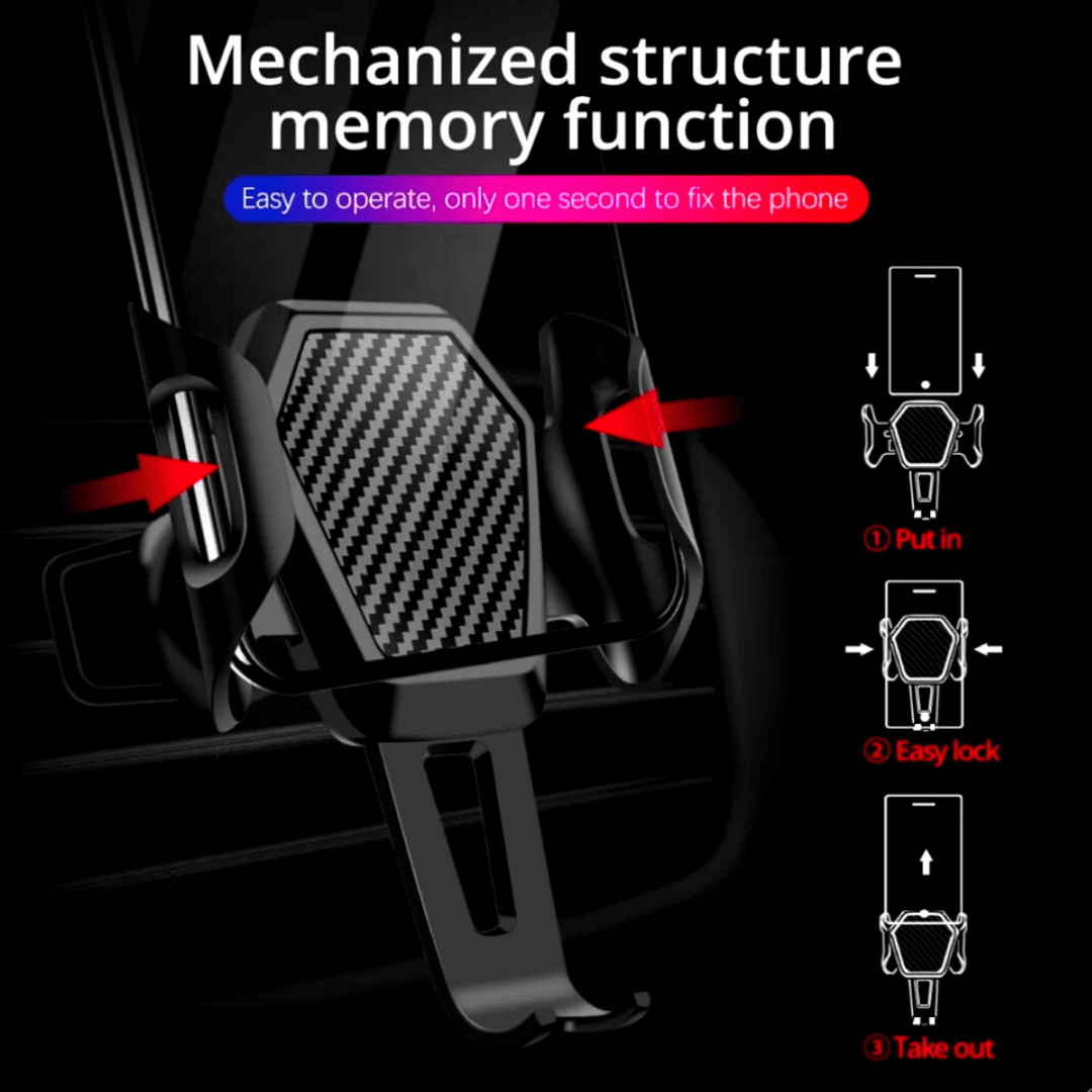 2 Bases Para Poner Sujetar el Telefono Celular en el Carro Auto Magnetico**