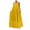 Yellow, variant on Womens Wedding Guest Dresses Plus Size Fashion Casual Solid Strap Dress Pocket Loose Backless Big Dress