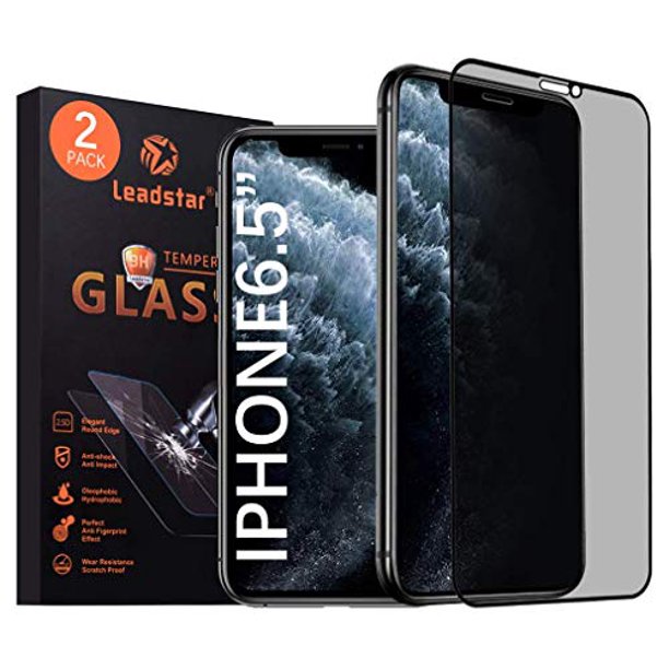 Leadstar Compatible Iphone 11 Pro Max And Iphone Xs Max Privacy Screen Protector 6 5 Inch Premium 3d Touch Anti Spy Tempered Glass Screen Protector For Iphone 11 Pro Max 2019 Walmart Com