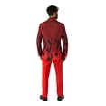 thumbnail image 3 of Suitmeister Men's Suits Devil Red - M Red, 3 of 6