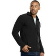 thumbnail image 2 of Knocker Men's Soft Fleece Full Zip Up Mid-Weight Winter Warm Sweater Jacket, 2 of 4