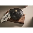 thumbnail image 2 of STAUB la Cocotte Four Français Rond en Fonte 4,8 L Année du Cheval, Noir, 2 of 11