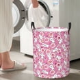 thumbnail image 6 of KLL Cute Rabbit Waterproof Foldable Laundry Hamper Bucket with Handles for Storage Bin,Kids Room,Home Organizer (Medium ), 6 of 7