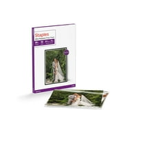 Staples Ultra Premium Glossy Photo Paper 8.5"W x 11"L 50/Pack (19891-CC) ST19891