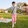 thumbnail image 3 of Grblisyd Boys Joggers Pants Kids Casual Elastic Waist Pull On Cuffed Sweatpants Back to School Clothes, 3 of 7
