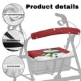 thumbnail image 5 of HELLHERO Christmas Snowman Walker Covers Rollator Walker Cover Non-Slip Cover for Elderly Breathable Anti-Slip Cover for Removable and Washable for Elderly Adults, 5 of 7