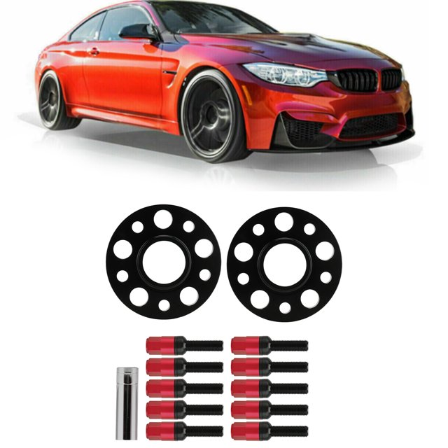 Kit d'Espacement de Roue 5x112 Bride 15mm M12x1.5 Remplacement