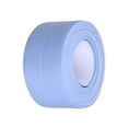 thumbnail image 2 of Tiras de sellado, pegatina de pared colorida de PVC, cinta autoadhesiva suave, esquina de baño, ventanas, baño, cocina, fregadero, restaurante Juegos de accesorios de baño 3.2 m * 3.8 cm azul Injueey HA064880-08, 2 of 6