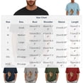 thumbnail image 4 of Pafei Tyugd Pet Pouch Shirt Men with Kangaroo Carrier Loose Oversized Short Sleeve Summer T-Shirt Casual Round Neck Vacation Outfits Wine S, 4 of 6