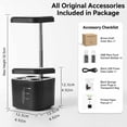 thumbnail image 2 of 4 Pod 10W Full Spectrum LED Hydroponics Growing System, Auto Timer Smart Indoor Herb Garden 1L Water Tank for Home Kitchen Year-round Planting, 2 of 6